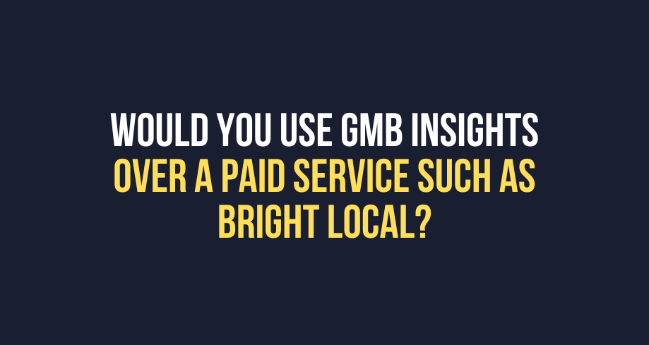 GMB Insight